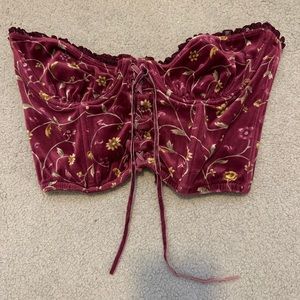 Victoria’s Secret Gold Label Vintage Corset Top